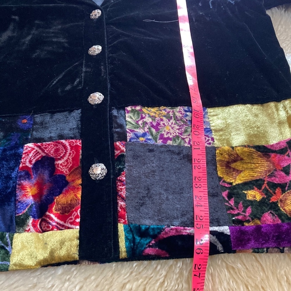 Women's Multicolor Patchwork Jacket - image 6